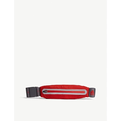 Adidas By Stella Mccartney Running Belt Bag In Core Red/core Red/granite