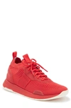 Hugo Boss Titanium Sneaker In Red