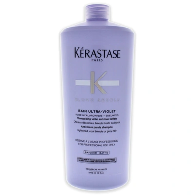 Kerastase Blonde Absolu Bain Ultra Violet Shampoo For Unisex 33.8 oz Shampoo
