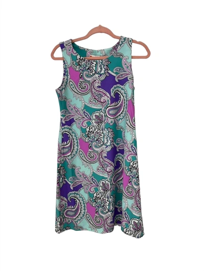 Jude Connally Beth Dress In Paisley Maxi Seamist In Multi