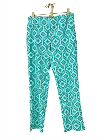 Jude Connally Lucia Pant In Trellis Trio Seamist In Multi