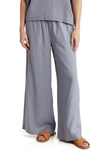 Splendid Capri Palazzo Pants In Oyster