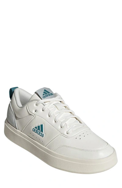 Adidas Originals Park St. Tennis Sneaker In Off White/ Arctic/ Silver