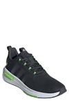 Adidas Originals Racer Tr23 Running Sneaker In Carbon/ Carbon/ Lucid Lime