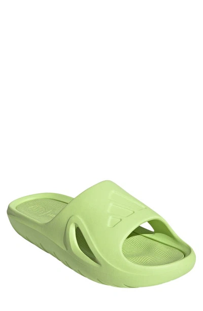 Adidas Originals Adicane Slide Sandal In Lime/lime/lime