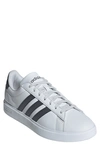Adidas Originals Grand Court 2.0 Sneaker In Grey/ Grey 6/ Ftwr White
