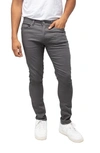 X-ray Classic Twill Skinny Jeans In Silver