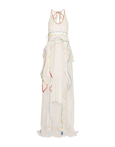 Chloé Long Dress In White