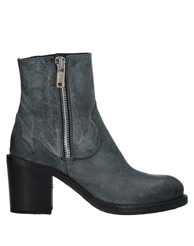 Mcq By Alexander Mcqueen Ankle Boot In Lead