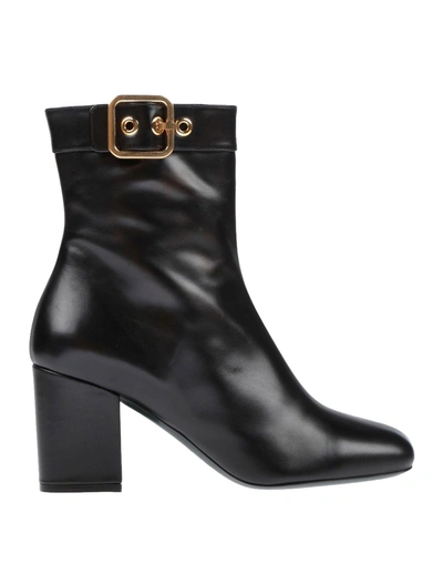 Mulberry Ankle Boot In Black