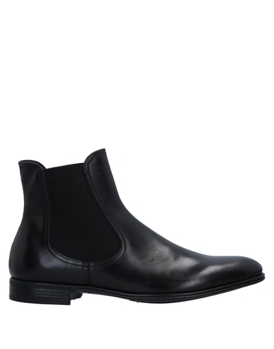 Fabi Ankle Boots In Black
