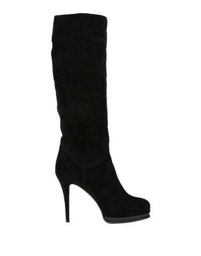 Casadei Boots In Black