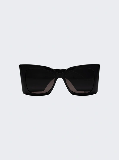 Saint Laurent Sl M119 Blaze Sunglasses In Black