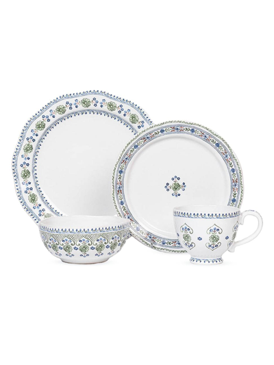 Juliska Villa Seville 4 Piece Dinnerware Place Setting In Chambray