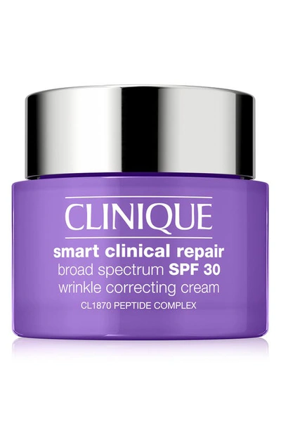 Clinique Smart Clinical Repair Broad Spectrum Spf 30 Wrinkle Correcting Face Cream, 1.7 oz In Purple