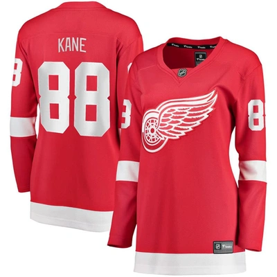 Fanatics Branded Patrick Kane Red Detroit Red Wings Home Breakaway Player Jersey