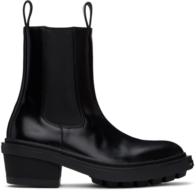 Eytys Blaise Leather Chelsea Boots In Black