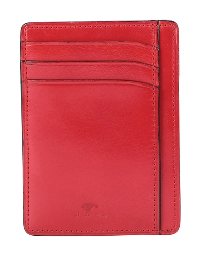 Il Bussetto Document Holder In Red