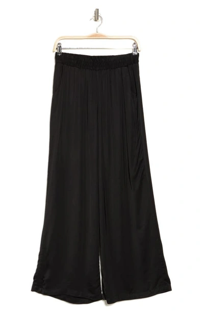 Industry Republic Clothing Airflow Pull-on Wide Leg Pants In Black