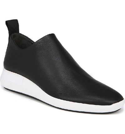 Via Spiga Women's Marlow Leather Slip-on Sneakers In Black