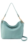 Hobo Pier Leather Tote In Pale Green