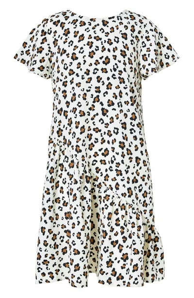 Hayden Girls Kids' Leopard Swing Dress In Cream