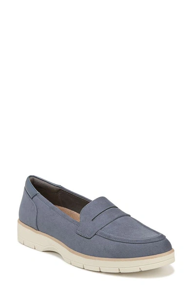 Dr. Scholl's Nice Day Penny Loafer In Oxide Blue