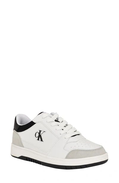 Calvin Klein Hania Low Top Sneaker In White
