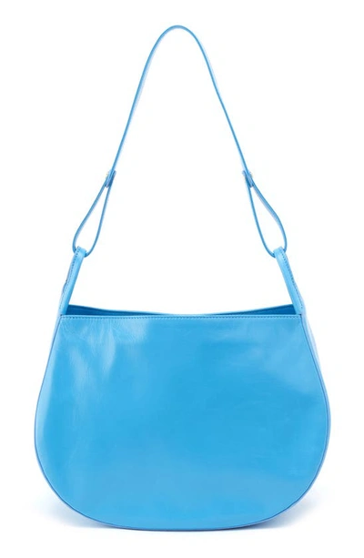 Hobo Arla Leather Shoulder Bag In Tranquil Blue