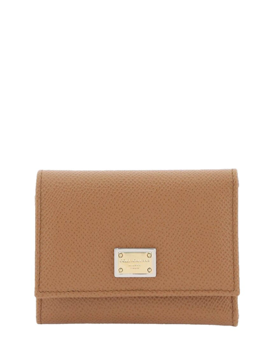 Dolce & Gabbana Multi-compartment Wallet In Brown