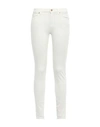 7 For All Mankind High-rise Stretch Slim Kick-flare Jeans In White