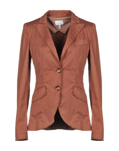 Armani Jeans Blazer In Brown