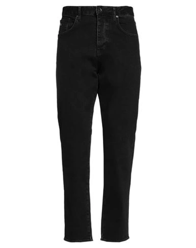 Armani Exchange Man Jeans Black Size 34 Cotton, Elastane