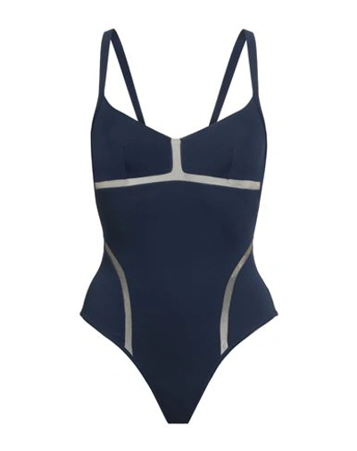 Exilia Woman One-piece Swimsuit Midnight Blue Size 6 Polyamide, Elastane