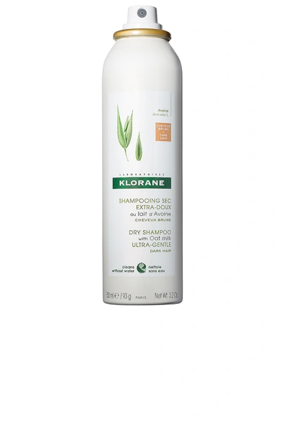 Klorane Dry Shampoo With Oat Milk - All Hair Types 3.2 Oz. In Dark Tint