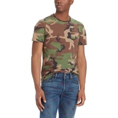 Polo Ralph Lauren Men's Big & Tall Classic Fit Camouflage Cotton T-shirt In Surplus Camo