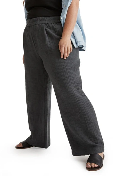 MADEWELL THE PLUS UNTAILORED WIDE LEG CROP PANTS 