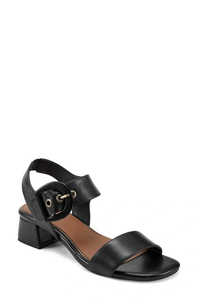 Easy Spirit Selina Ankle Strap Sandal In Black