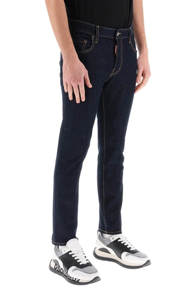 Dsquared2 Skater Jeans In Dark Rinse Wash | ModeSens