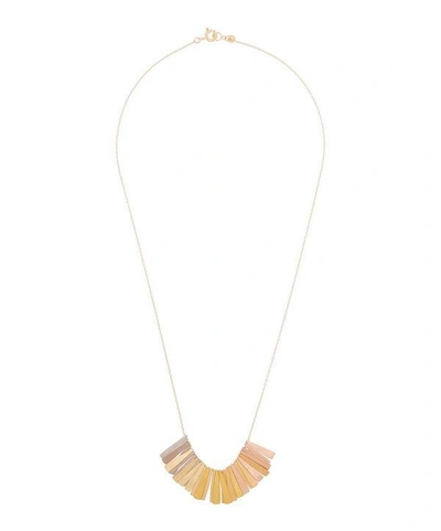 Sia Taylor Gold Rainbow Ray Necklace