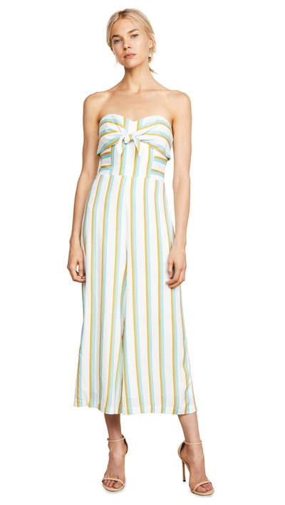 Amanda Uprichard Lincoln Jumpsuit In Verona Stripe