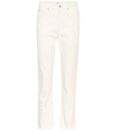 Isabel Marant Étoile Flancy Straight-leg Jeans In White