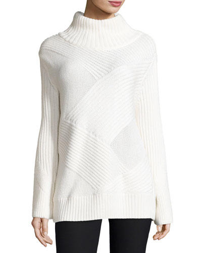 Rag & Bone Bry Wool-blend Pullover Sweater, Ivory | ModeSens
