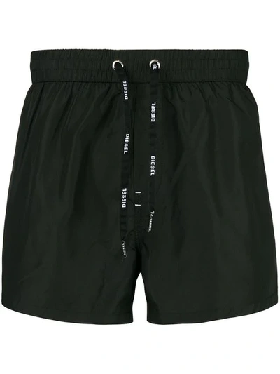 Diesel Sandy Swim Shorts In Black