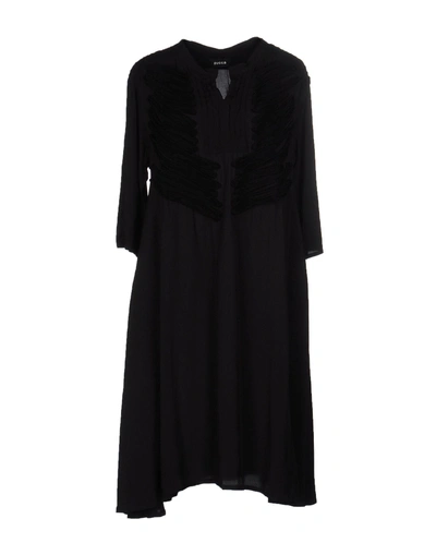 Zucca Knee-length Dresses In Black