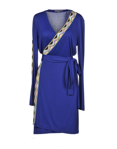 Emilio Pucci Short Dress In Blue