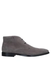 Tod's Ankle Boots In Grey