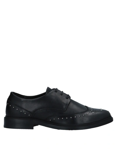 Royal Republiq Lace-up Shoes In Black