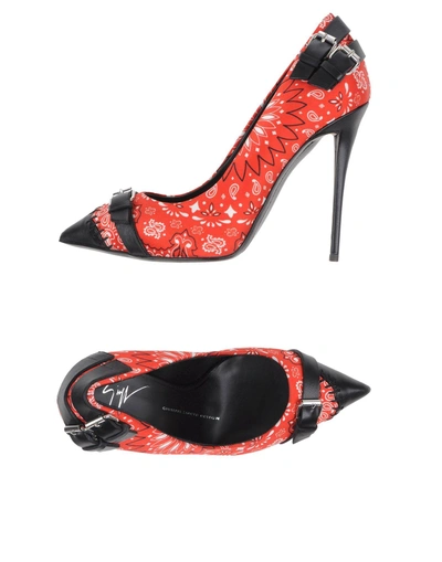 Giuseppe Zanotti Pumps In Red