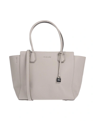 Michael Michael Kors Handbag In Light Grey